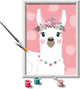 Ravensburger creart no drama llama imposta colore per numero