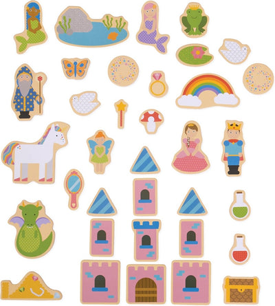 Bigjigs Fantasy Magnets, 35dlg.