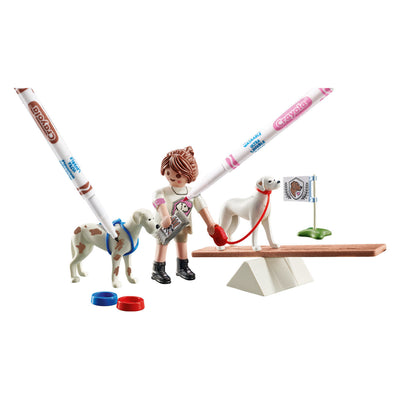 Playmobil adiestramiento de perros de colores - 71517