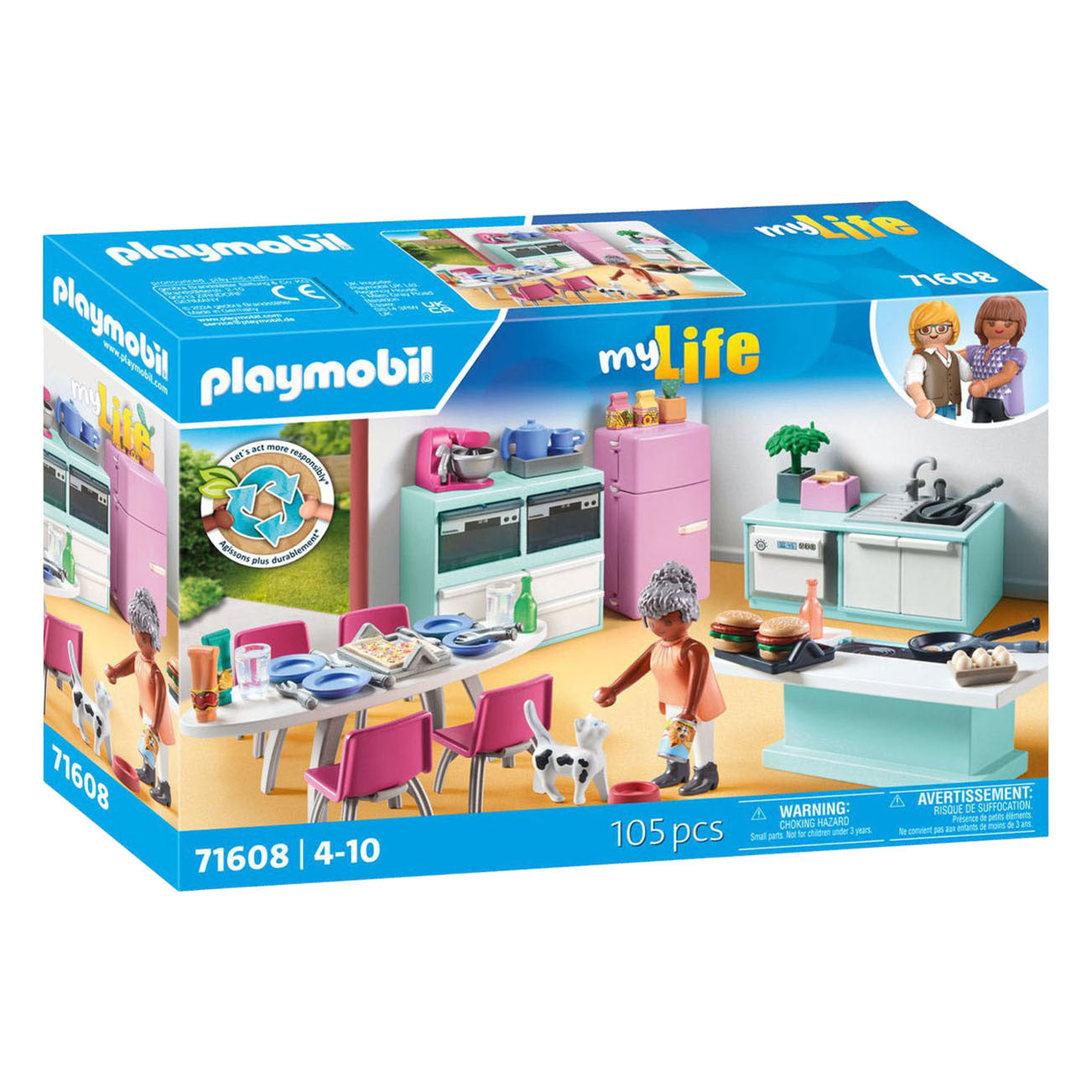 Playmobil 71608 Kitchen with dining area