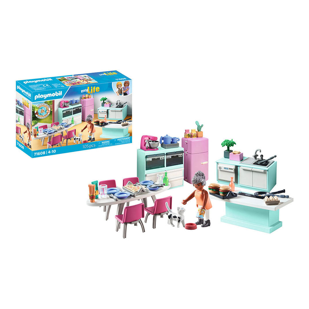 Playmobil 71608 Kitchen with dining area