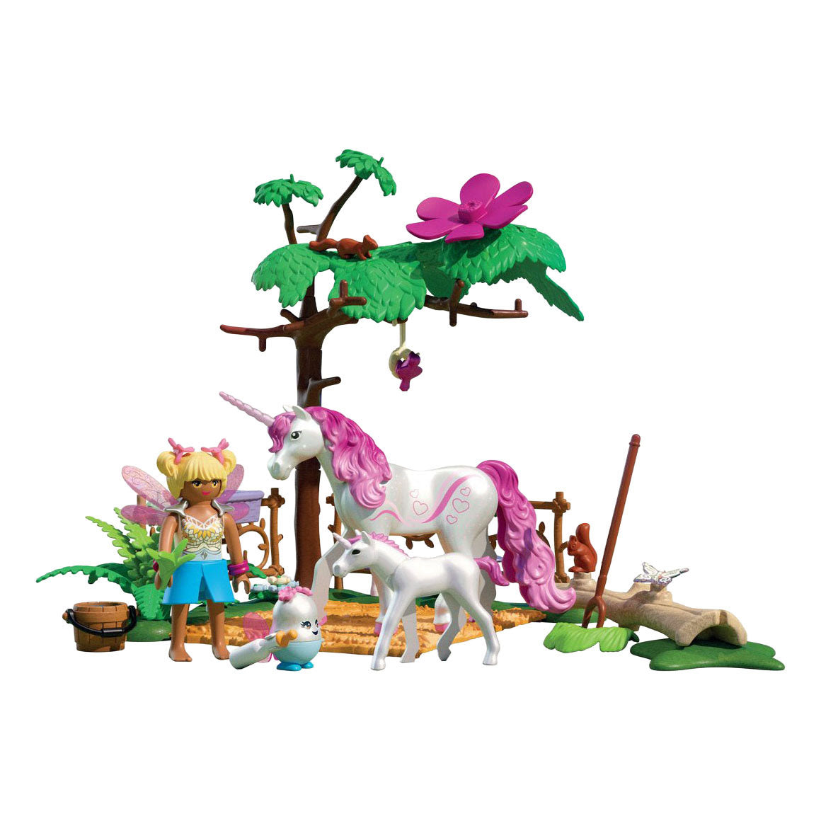 PlayMobil 71839 UNICORN MÁGICO ESTABLE PARA MADRE Y POTRO