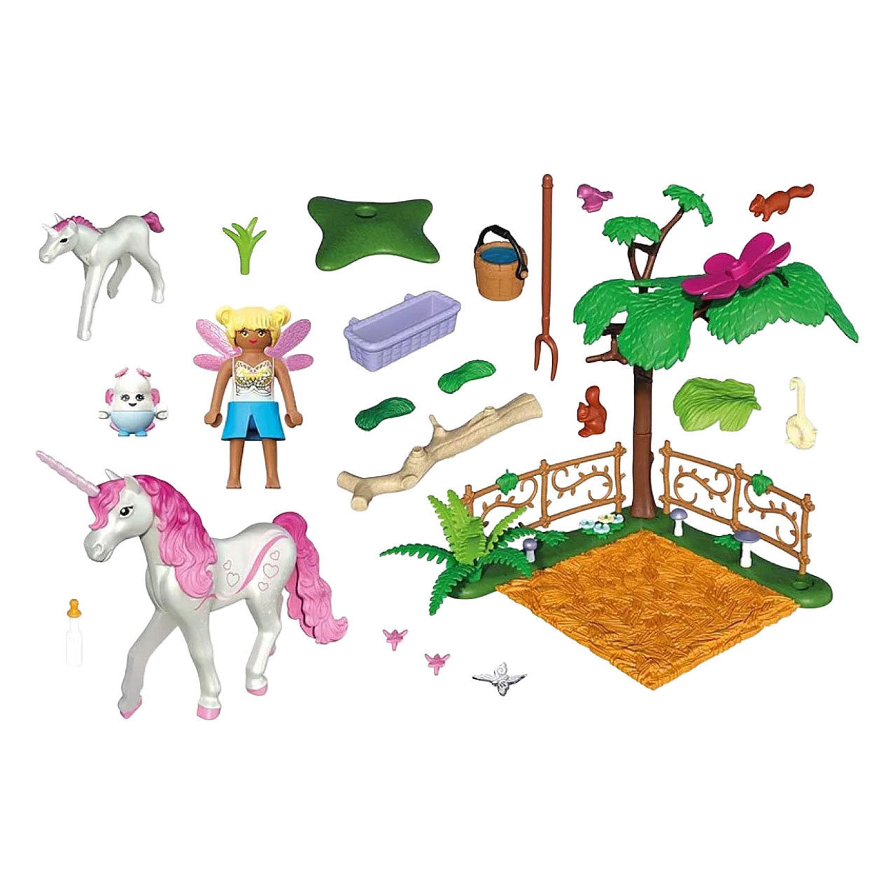 PlayMobil 71839 UNICORN MÁGICO ESTABLE PARA MADRE Y POTRO
