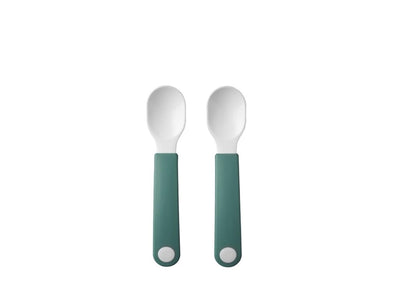 Juego de cucharas de práctica Mepal - turquesa