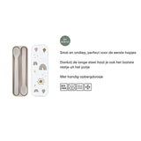 Mepal mio babylepel little dutch - set van 2 - lange steel - kinderservies - forest friends - afbeelding 2