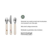Set di posate per bambini Mepal Sunshine Rainbow