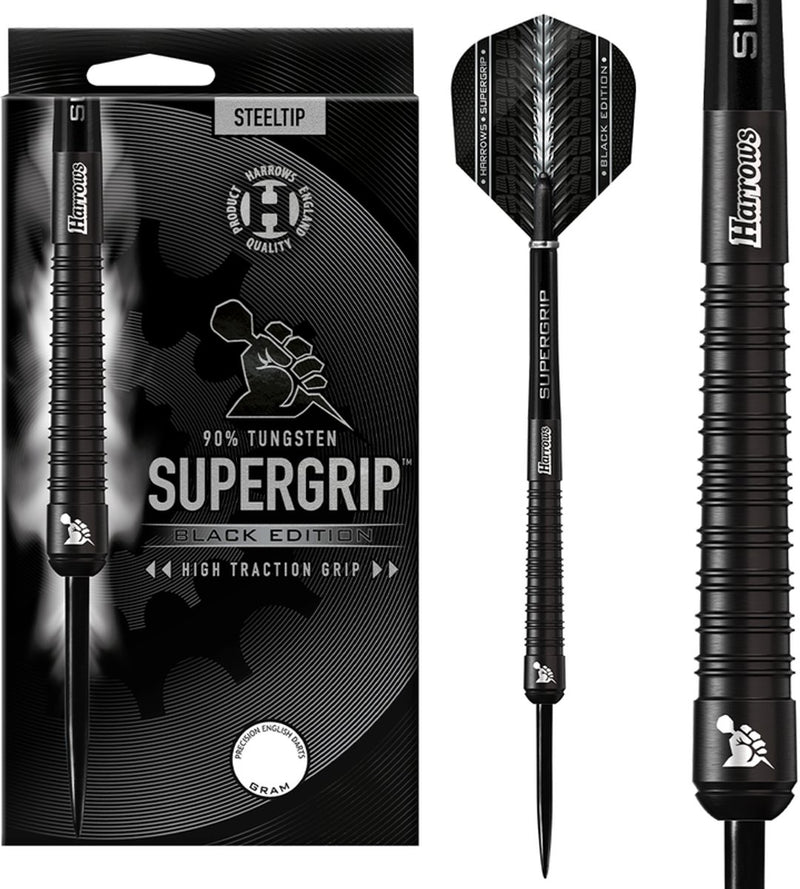 Harrows supergrip edizione nera 90% tungsteno 23gr