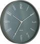 Reloj de pared Karlsson números reales - verde - ø30cm - reloj de pared escandinavo