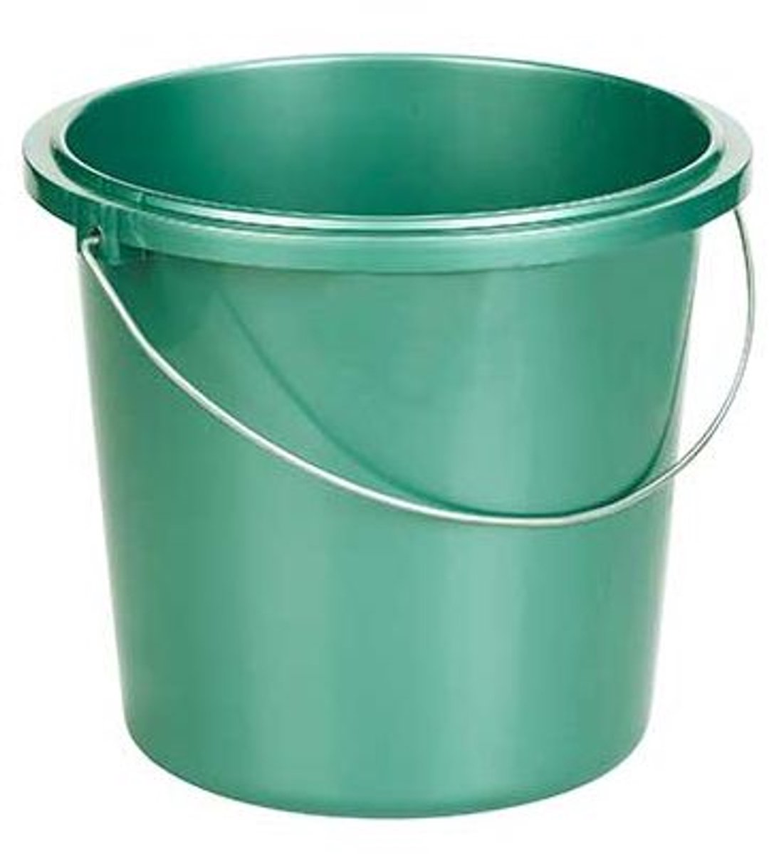 Allibert basic bucket green 13l - metal bracket