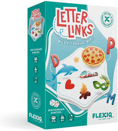 Flexiq letter links - nederlandstalig kaartspel