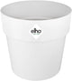 Elho b.for original round 14 - macetero de interior - 100% plástico reciclado - ø 13,7 x h 12,5 cm - blanco