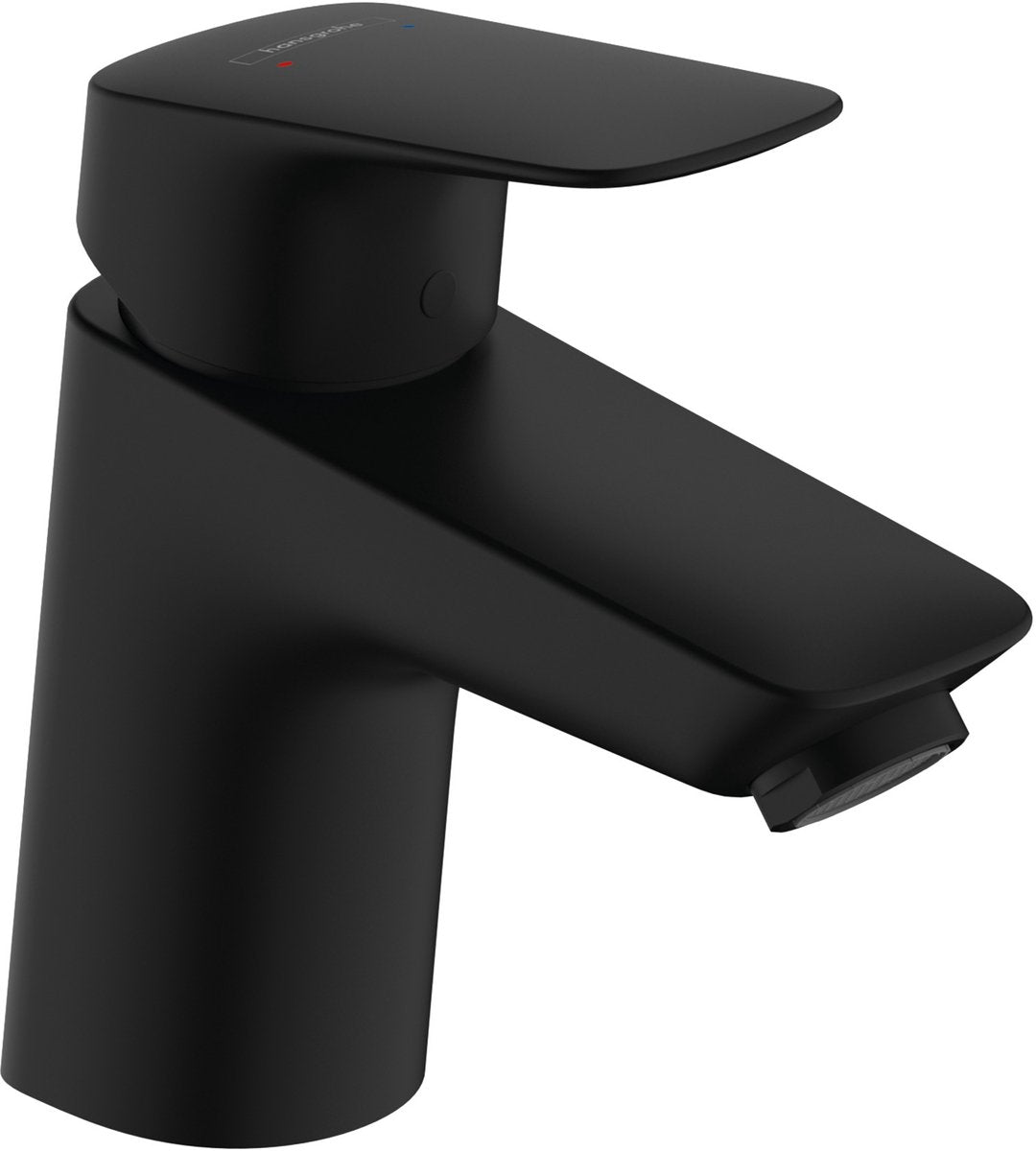 Hansgrohe Logis - rubinetto per lavabo - cool start risparmio energetico - senza scarico - 70mm - nero opaco