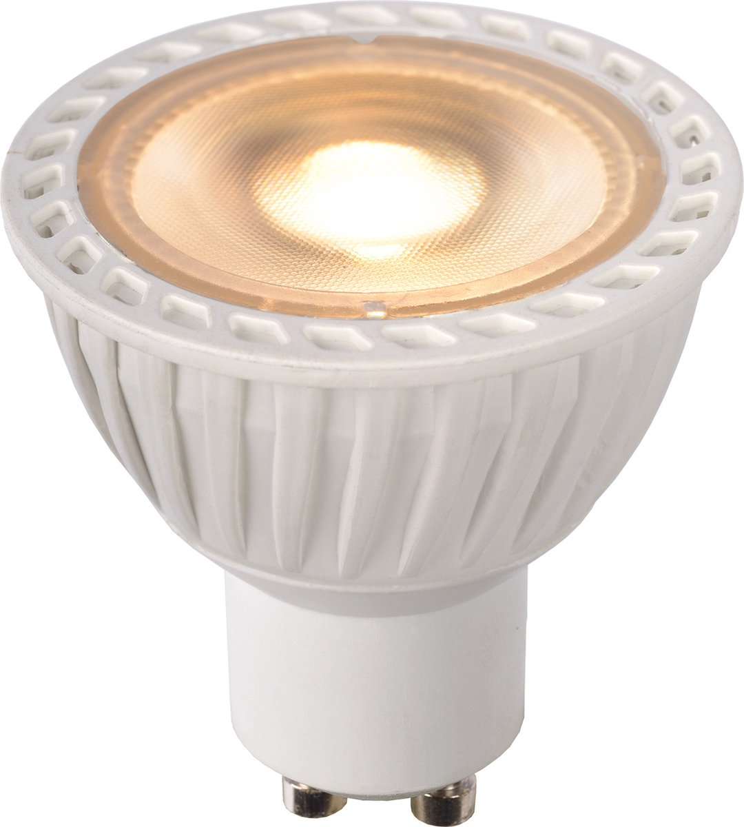 Lucide mr16 - led lamp - ø 5 cm - led dim to warm - gu10 - 1x5w 2200k 3000k - wit