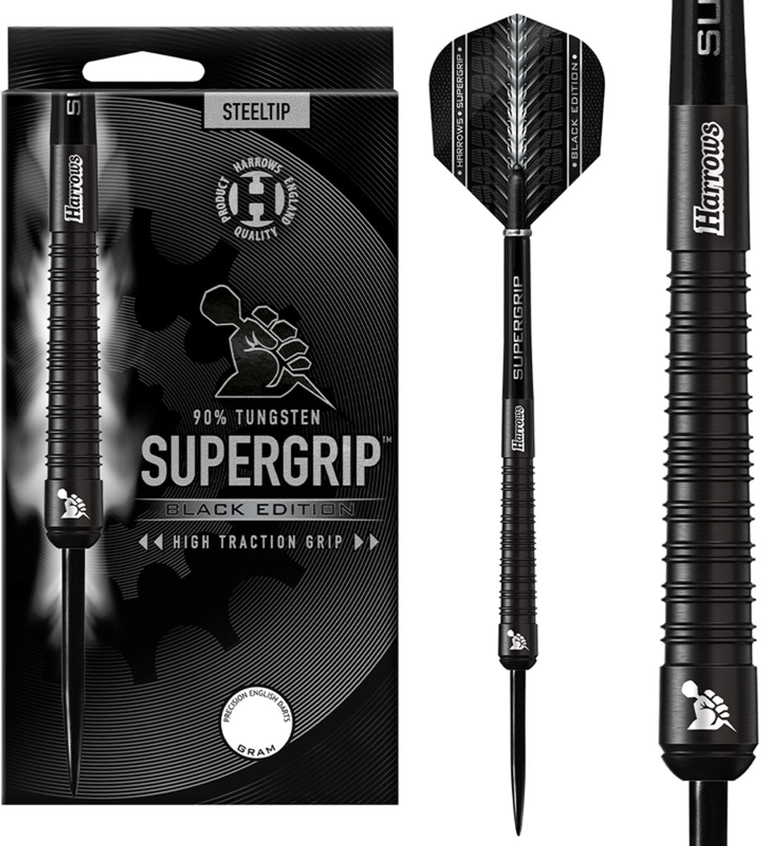 Harrows supergrip black edition 90% tungsten 26gr