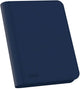 Ultimate guard zipfolio 160 8-pocket xenoskin - blue