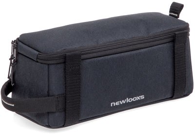 Newlooxs new looxs bolsa portaequipajes cierre correas 4,5l poliéster negro