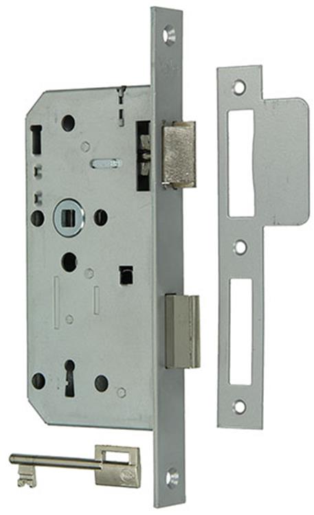 Yale 1019034 - 1 cerradura de embutir doble reversible a1306 55mm | 1 pieza