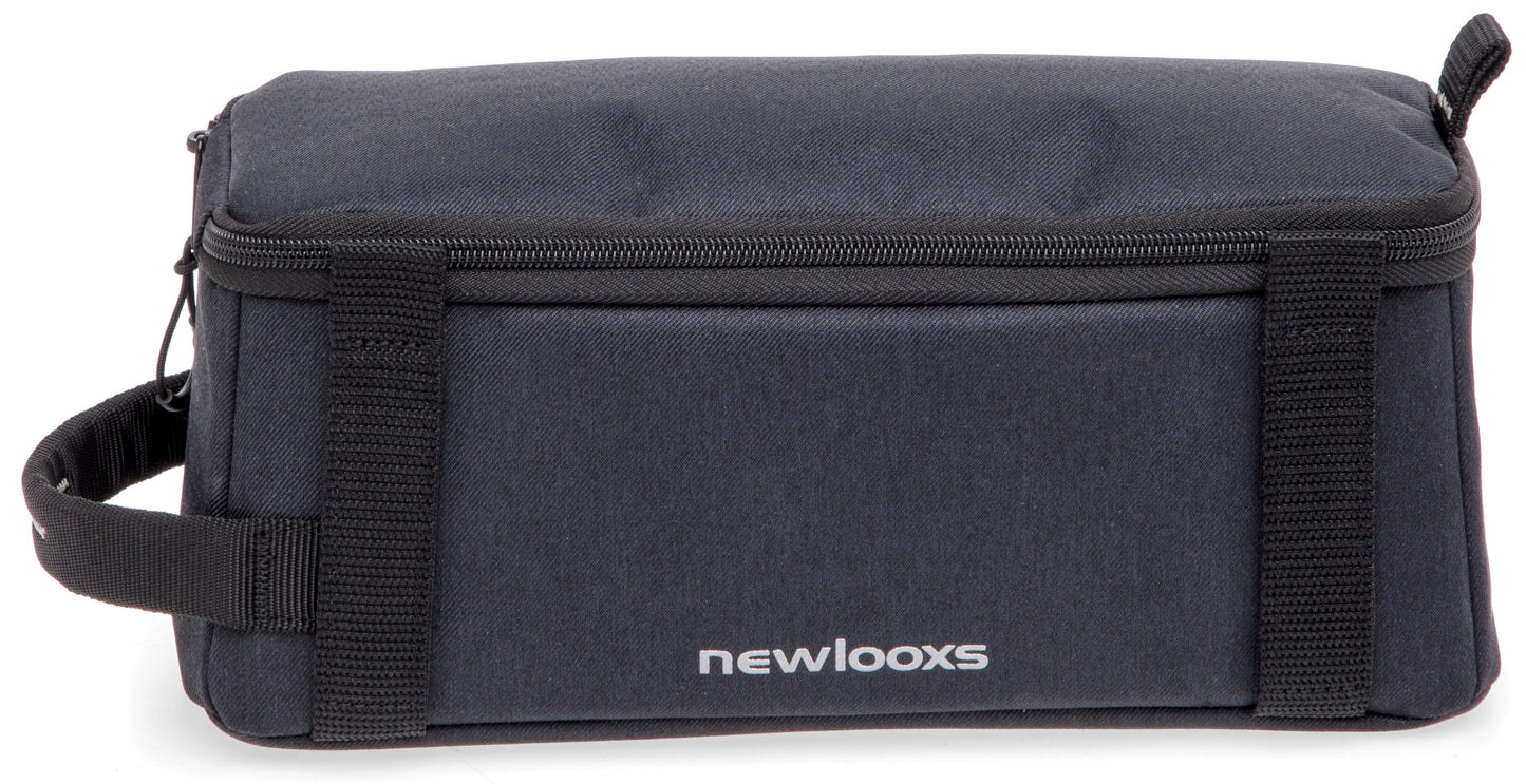 Newlooxs new looxs bolsa portaequipajes cierre correas 4,5l poliéster negro