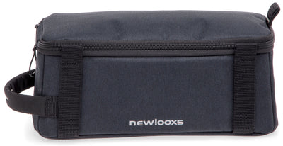 Newlooxs new looxs bolsa portaequipajes cierre correas 4,5l poliéster negro