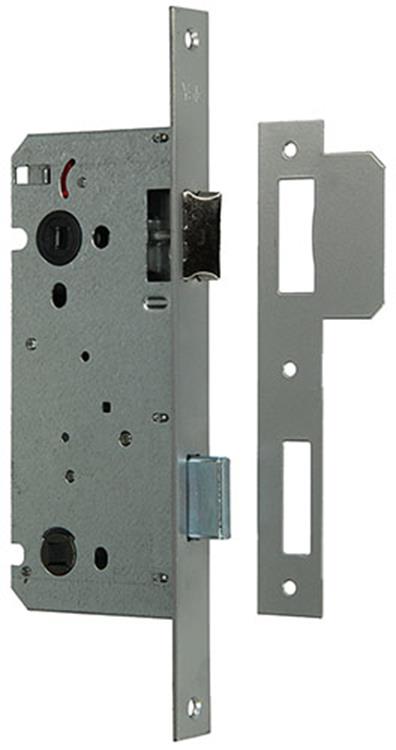 Yale 1019043 - 1 cerradura para inodoro de doble inserción reversible BA1553 55mm | 3 piezas