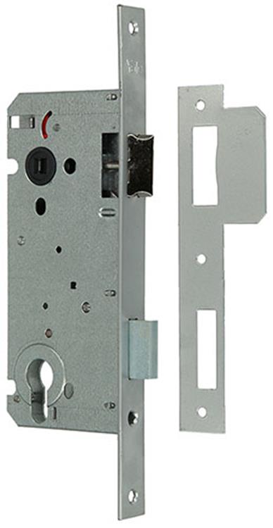 Yale 1019060 - Cerradura de embutir de 1 cilindro doble reversible BA2653 55mm | 1 pieza