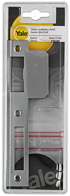 Yale 1019081 - 1 cerradero plano serie 57 08 izquierdo | 5 piezas