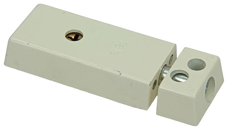 Yale 1019096 - 1 cerradura de marco base, pasador único, blanco | 1 pieza