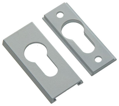 Yale 1019112 - 1 cilindro profilo di sicurezza pz 6mm alluminio bianco | 2 pezzi