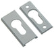 Yale 1019112 - 1 cilindro perfil seguridad pz 6mm aluminio blanco | 2 piezas