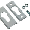 Yale 1019112 - 1 cilindro perfil seguridad pz 6mm aluminio blanco | 2 piezas