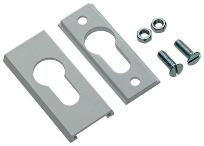 Yale 1019112 - 1 cilindro profilo di sicurezza pz 6mm alluminio bianco | 2 pezzi