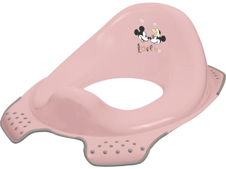 Keeper entrenador de baño minnie mouse rosa