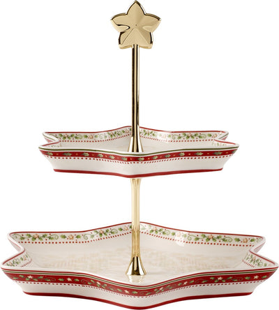 Merkloos sans marque villeroy boch winter bakery delight etagère hulst 25,5 cm