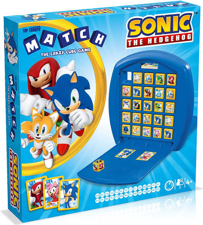 Mosse vincenti battono partita a top trumps - gioco da tavolo - sonic multilingue