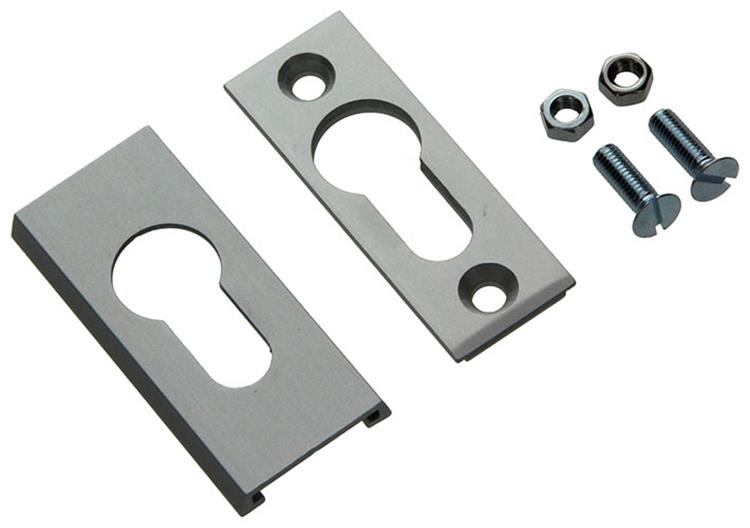 Yale 1019114 - 1 cilindro perfil seguridad pz 6mm aluminio | 3 piezas
