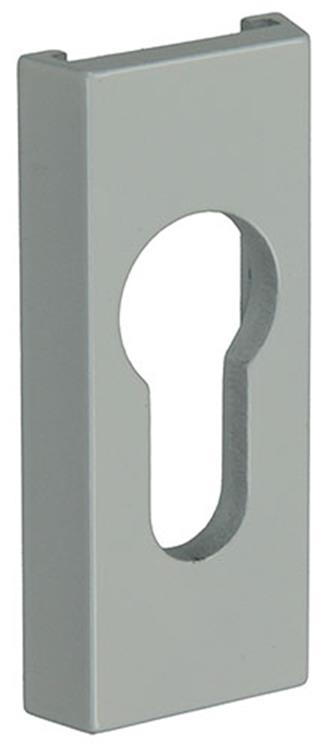 Yale 1019119 - 1 cilindro profilo di sicurezza pz 9mm alluminio-bianco | 2 pezzi