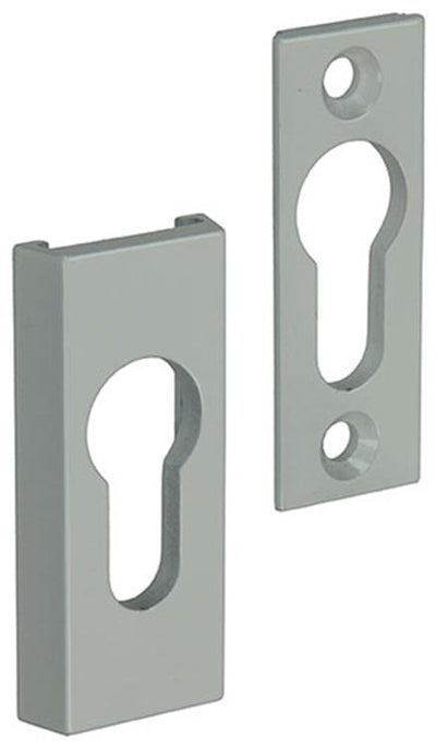 Yale 1019119 - 1 cilindro profilo di sicurezza pz 9mm alluminio-bianco | 2 pezzi