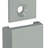 Yale 1019119 - 1 cilindro perfil seguridad pz 9mm aluminio-blanco | 2 piezas