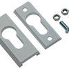 Yale 1019119 - 1 cilindro perfil seguridad pz 9mm aluminio-blanco | 2 piezas