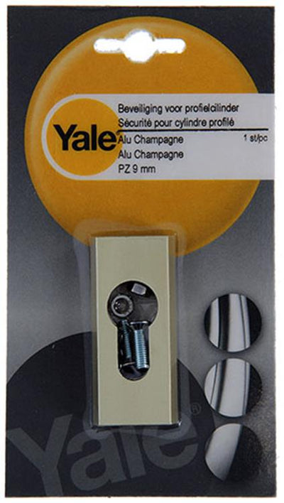 Yale 1019120 - 1 cilindro profilo di sicurezza pz 9mm aluchamp | 2 pezzi