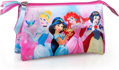 Estuche Jim Jam Princesas Disney Estuche 3 compartimentos con cremalleras