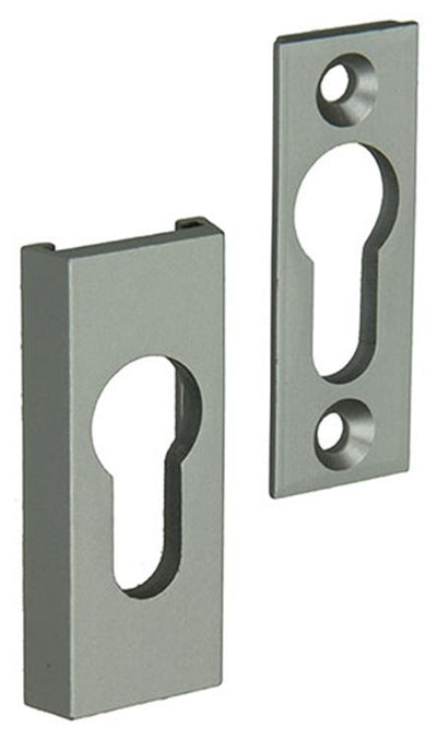 Yale 1019122 - 1 cilindro profilo di sicurezza pz 9mm alluminio | 2 pezzi