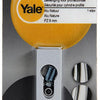 Yale 1019122 - 1 cilindro perfil seguridad pz 9mm aluminio | 2 piezas