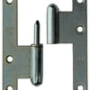Yale 1019128 - 3 bisagras acero bicromatado l 110x70mm | 2 piezas