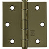 Yale 1019146 - Cerniere pomello 3 vasi bronzato 76x76mm | 2 pezzi
