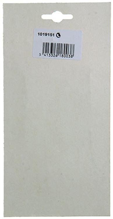 Yale 1019151 - 3 briquetas de hierro 1 hoja plegada 2 1 2 pulgadas | 2 piezas