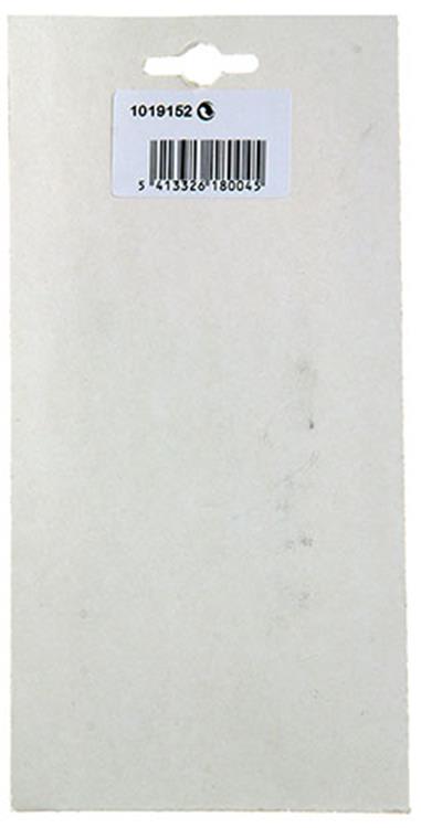 Yale 1019152 - Bisagra pomo 3 jarrones vermess. esquina biselada 76x76mm | 2 piezas