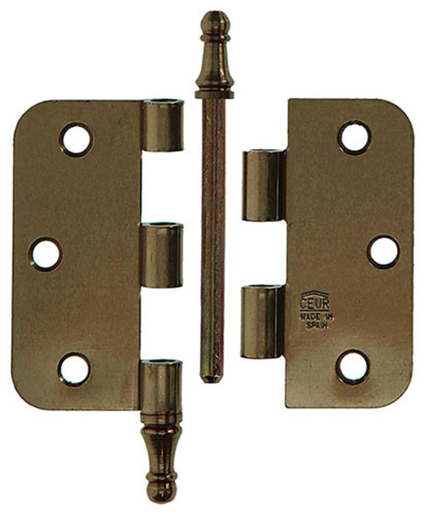 Yale 1019153 - Se quitaron las bisagras de las perillas de 3 jarrones. esquina biselada 76x76mm | 2 piezas