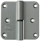 Yale 1019154 - 3 bisagras aluminio acabado natural. esquina izquierda 80x80mm | 2 piezas