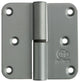 Yale 1019155 - 3 bisagras aluminio acabado natural. esquina derecha 80x80mm | 2 piezas